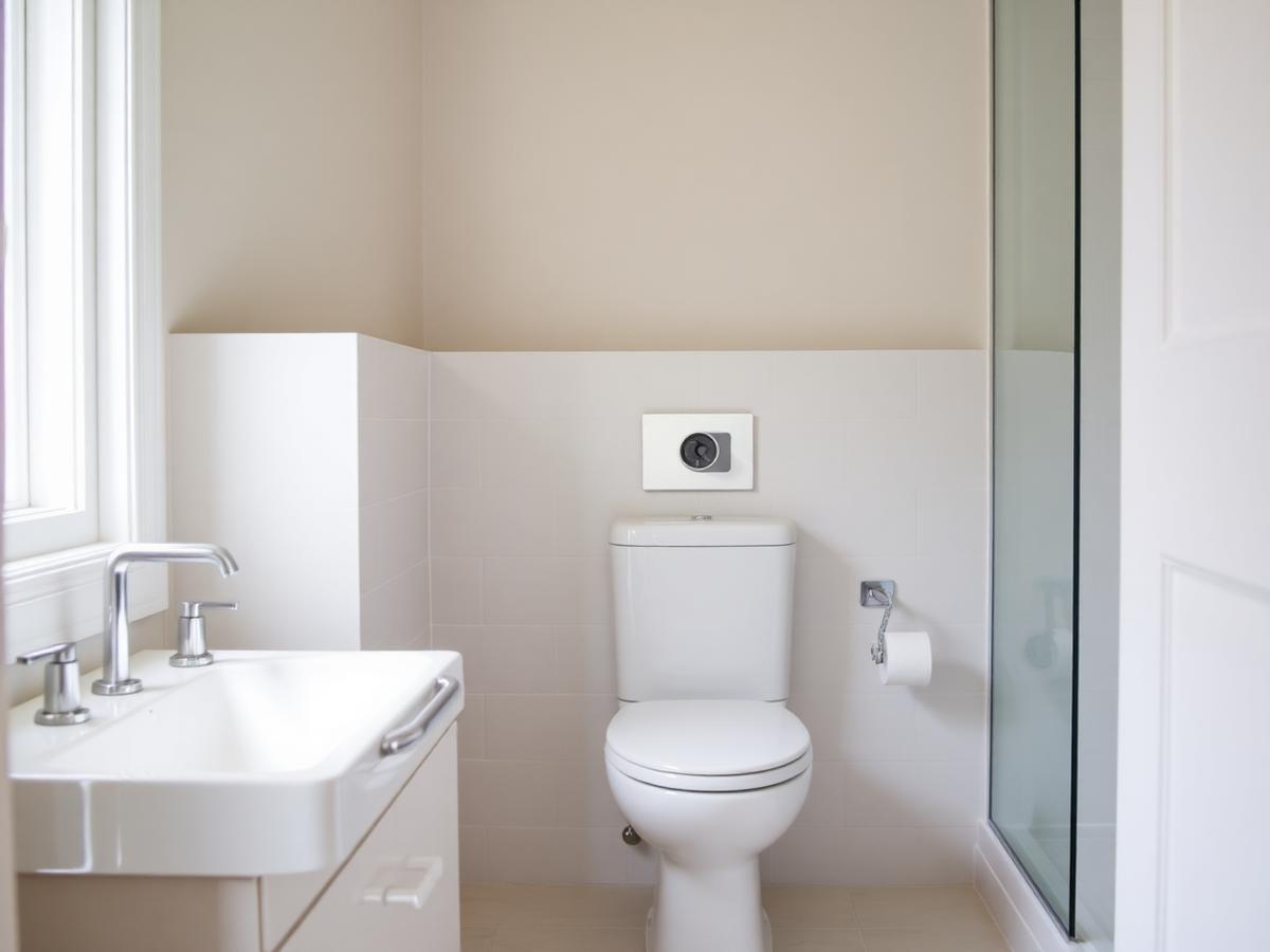 Modern bathroom renovation
